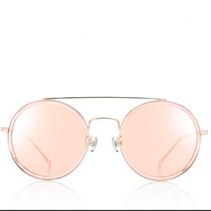 J!NS Pink Sunglasses